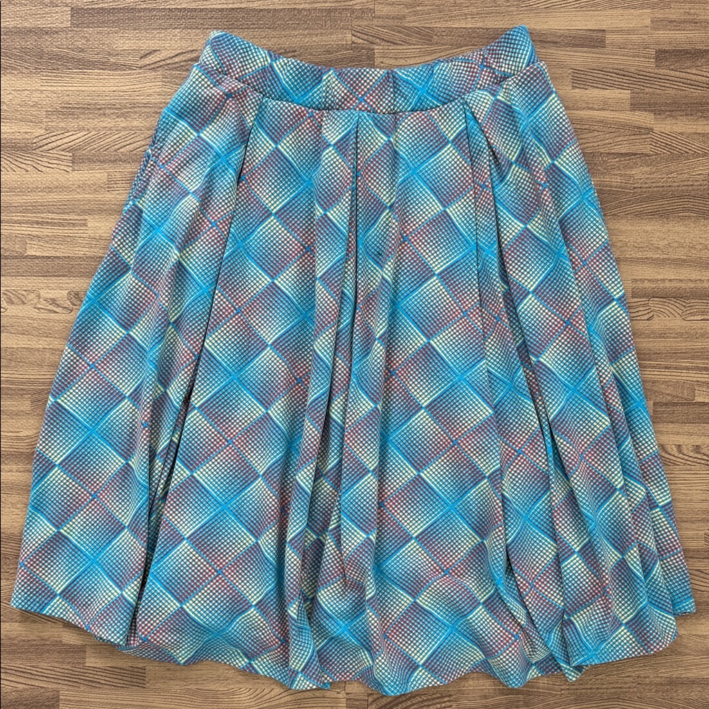 Lularoe Multi-Color Patterned Women's A-Line Skirt
